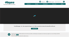 Desktop Screenshot of hayesinc.com